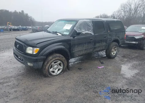 2002 Toyota Tacoma Base V6 из США, поврежденный, VIN 5TEHN72N32Z046995